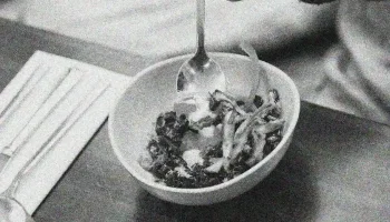 Photographie culinaire et ambiance bistrot réalisée par Kourb Studio